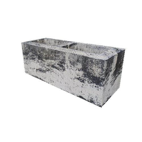 Блок парканний модульний Онікс Blanc 190х190х500 мм