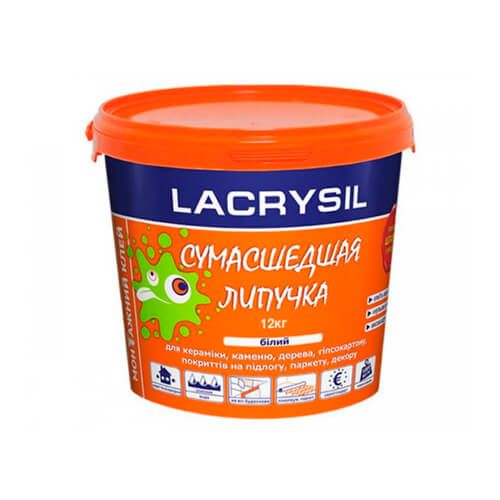 Клей LACRYSIL акриловий "Божевільна липучка" 12 кг