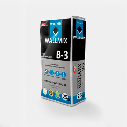 Клей для газоблоку WALLMIX B-3